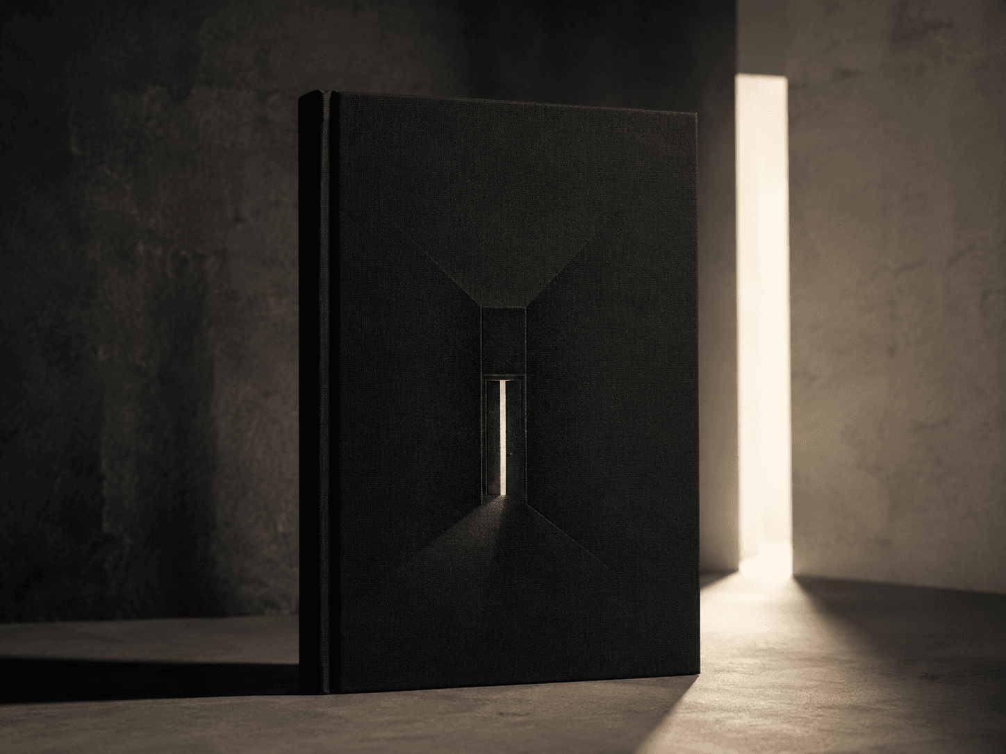 Restrained suspense original fictional book cover direction