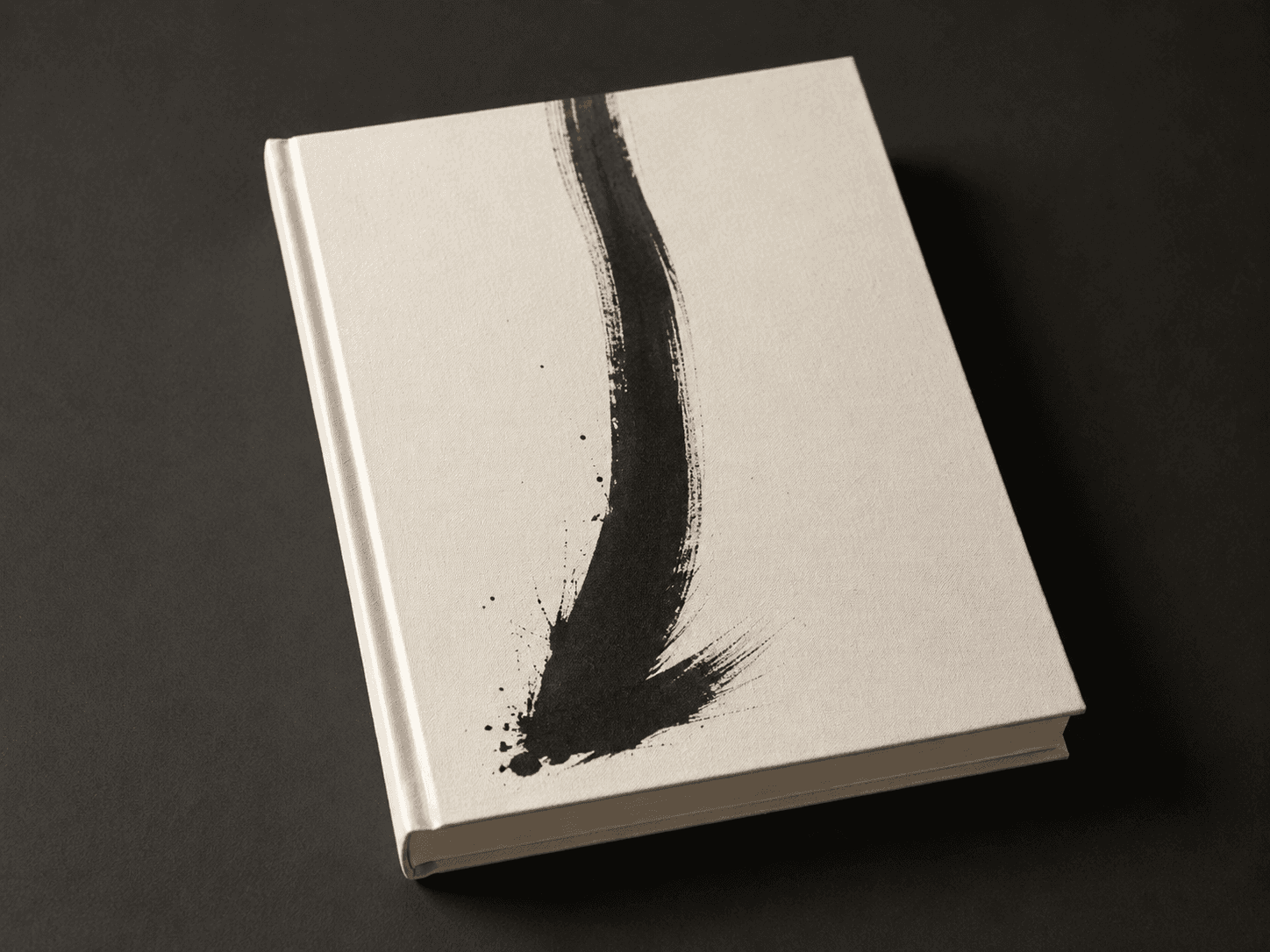 Literary minimal original fictional book cover direction